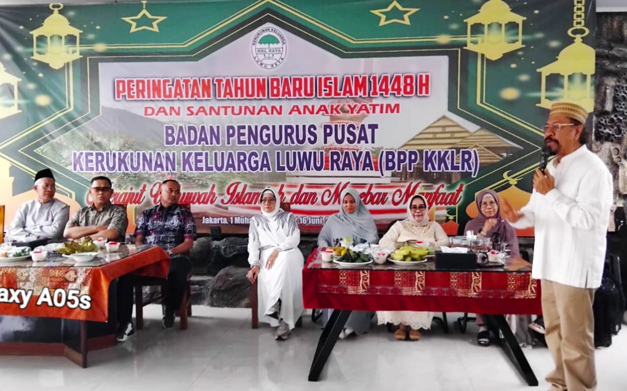 Sambut Tahun Baru 1448 Hijriyah, BPP KKLR Santuni Anak Yatim dan Perkuat Silaturahmi Wija To Luwu